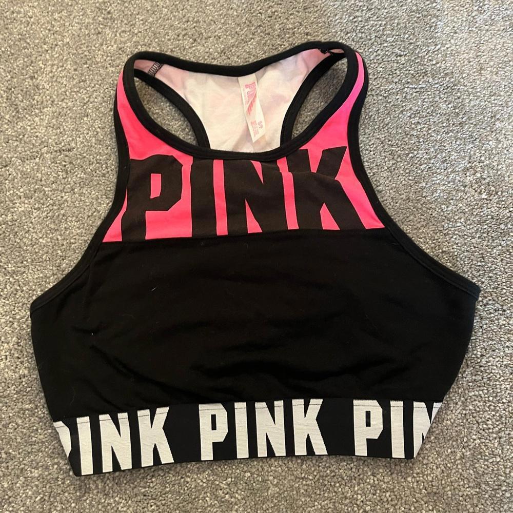 Victoria's Secret Cotton Blend Racerback‎ Sports Bra